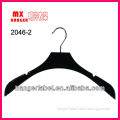 rubber plastic hanger,plastic hanger with metal hook,garment plastic hanger